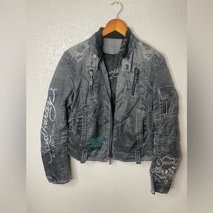 Ed Hardy Womens Jacket